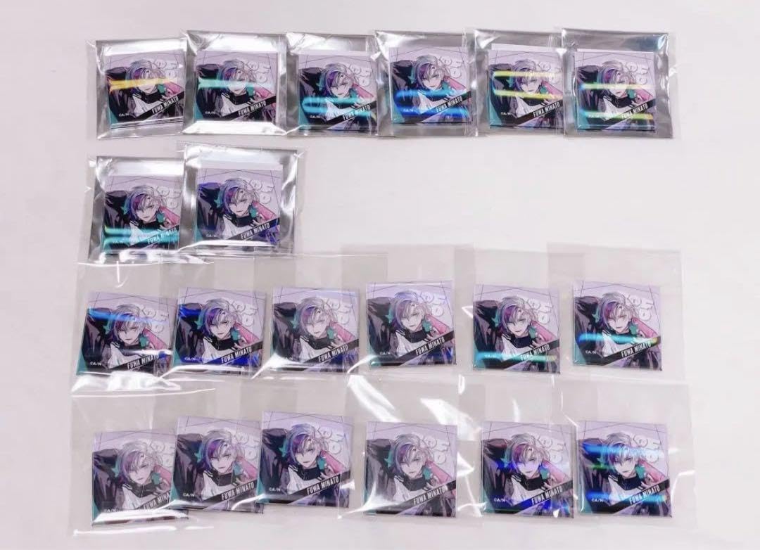 Amazon.co.jp: にじさん ろふまお ROF-MAO スクエア缶バッジ 不破湊 