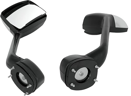 Miniatura 3 de Kozak - Par de espejos cromados para capó (lado izquierdo del conductor y lado derecho del pasajero) compatibles con el logotipo Peterbilt 587 579