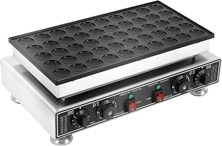Máquina para hacer muffins con 50 agujeros, máquina para hacer muffins Housewares con revestimiento antiadherente para cumpleaños, vacaciones, ventas de repostería u ocasiones especiales