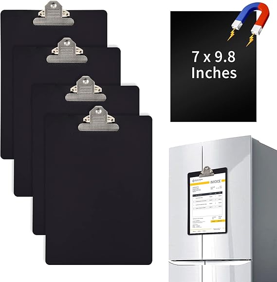 4 Pieces Clipboards Letter Size Clipboards with