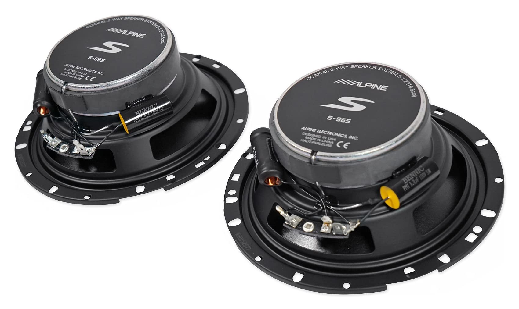 Alpine 6.5インチ スピーカー Amazon.com: Alpine (4) S-S65 240 Watt 6.5