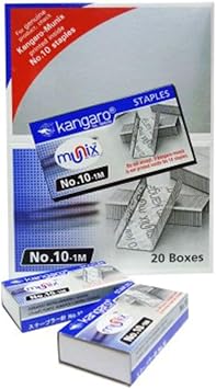 kangaro Staples no. 10-1M (Set of 40 Box)
