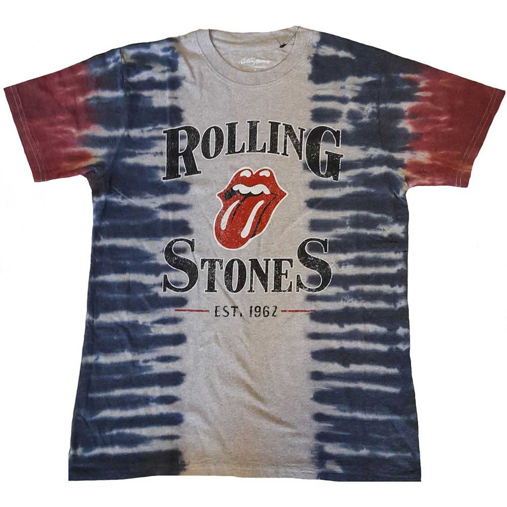 Rolling Stones T Shirt Satisfaction Band Logo Official Unisex Dye Wash Grey L