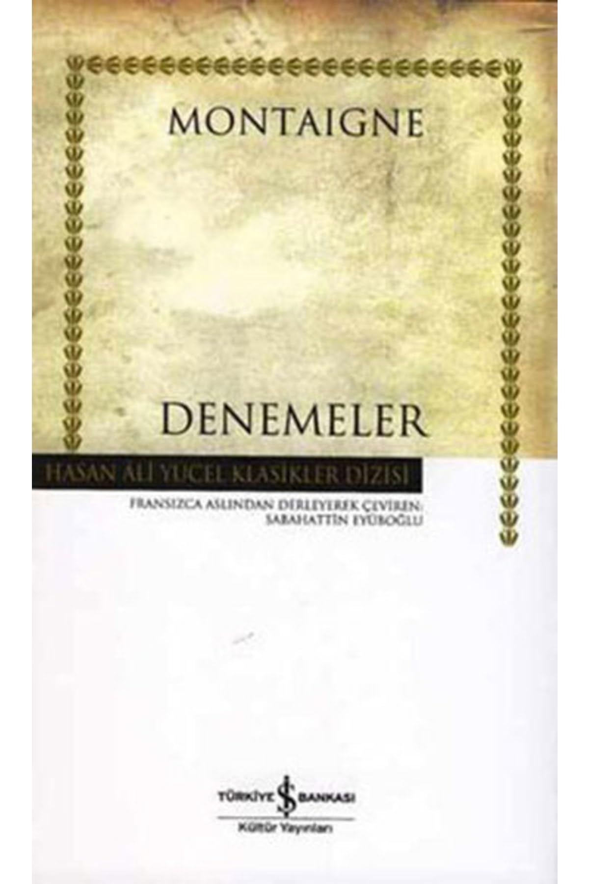 Denemeler, Hasan Ali Yücel Klasikleri Serisi