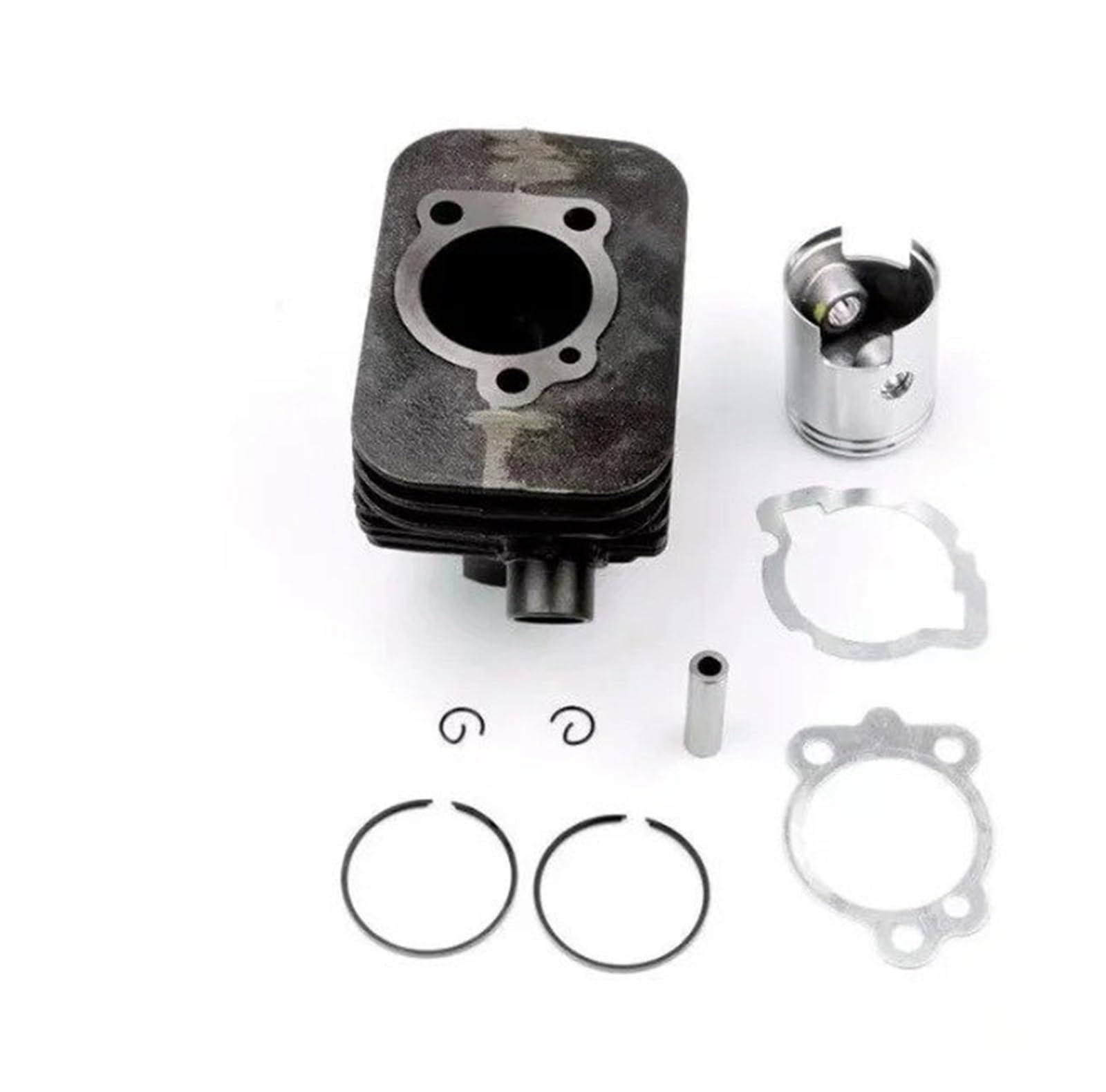 Cilindro Pistone Kit Per Piaggio Per Ciao Per Boss 50 Boxer Grillo Si Per Bravo Ceao 50cc 2-Stroke Moto 43mm 65cc Big Bore Kit Cilindro