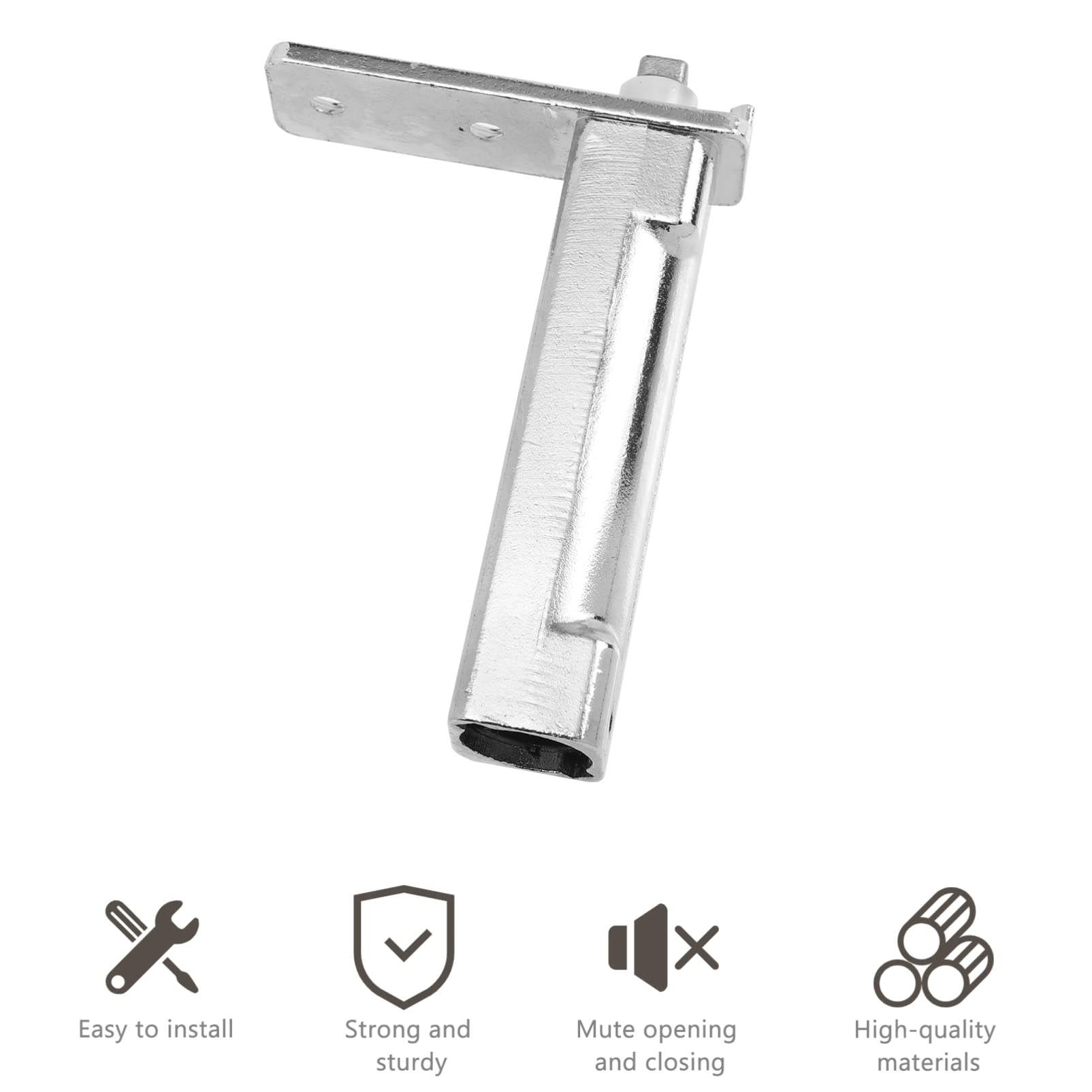 Verdeckte Scharniere mit Soft-Close-Funktion, Schranktürscharniere mit Soft-Close-Funktion, 2 Stück Kühlschranktürscharniere, Türscharniere, Kühlschrank-Drehscharniere, Zubehör, Kühlschrankscharniere,