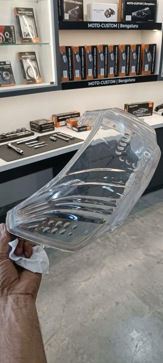 Rear Tail Lamp Cover for Access 125 BS6 (MODEL 2020 TO 2024 | 2020 to 2024 Model, Clear Transparent Lens, Direct Fit Replacement, Protective Cover, BS6 Compatible-image-30