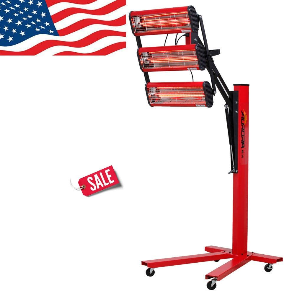 Skroutz Deals Baking Infrared Paint Curing Lamp A++ Heater Heating Light 603R Lamp Body