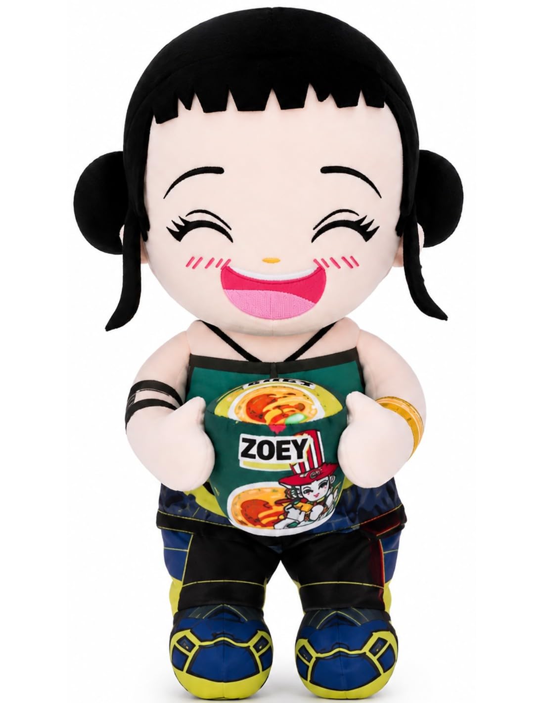 Set 3 Bambole morbide di pezza K pop Idols Stars Rumi Mira Zoey H 30 cm | Personaggi Anime Collezione Completa Fashion Dolls per bambine