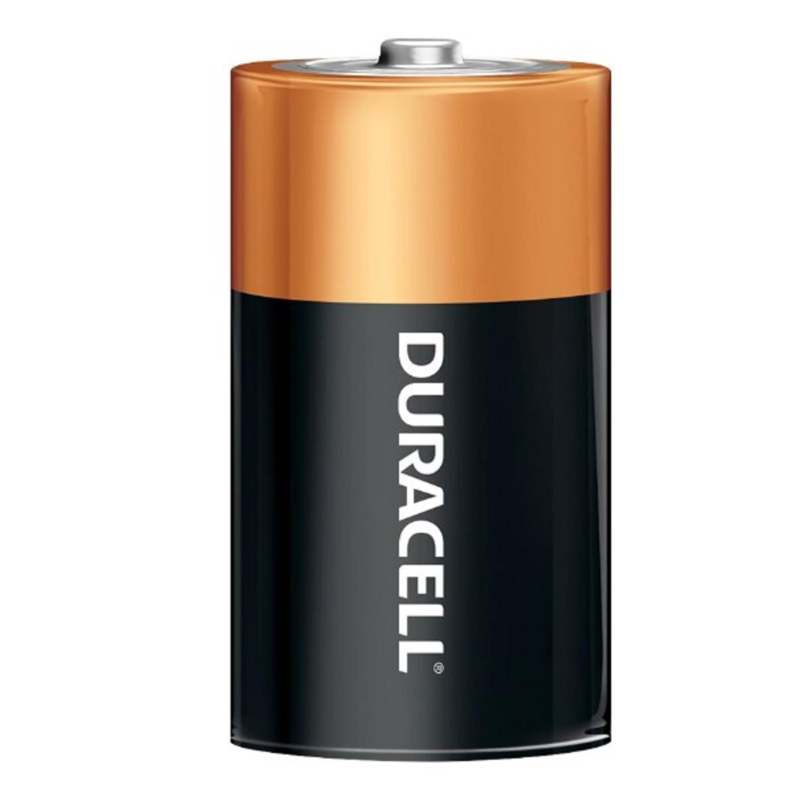 Duracell PGD MN1300B2Z Coppertop Retail Battery, Alkaline, D Size (Pack of 2)