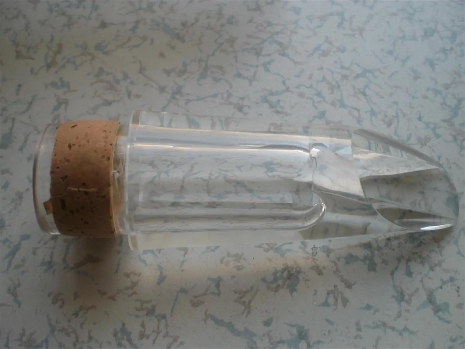 Bocchino for clarinetto in Sib da 1 pezzo Bocchino in cristallo for clarinetto B trasparente