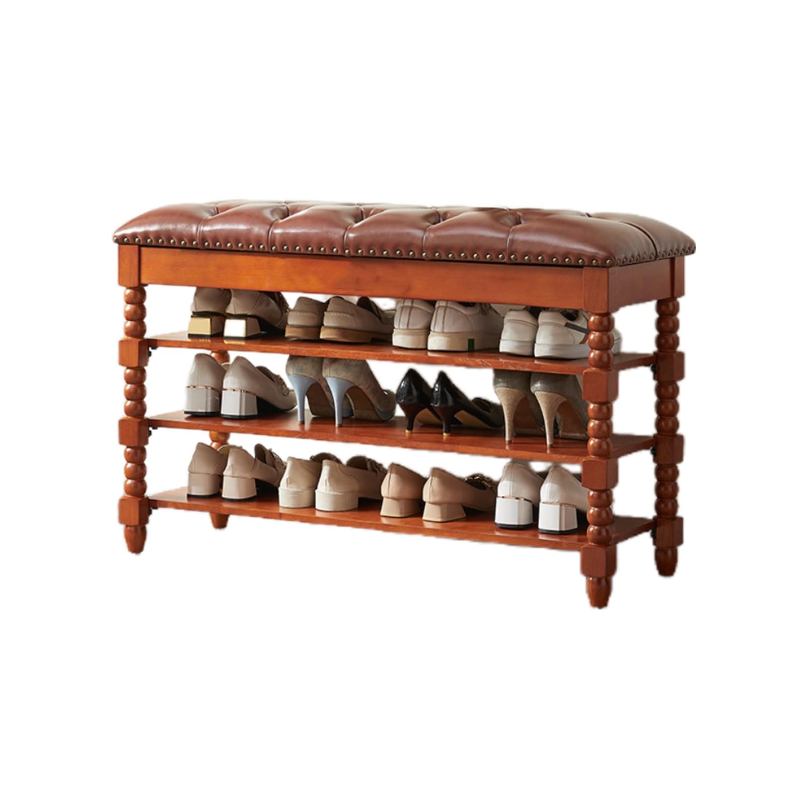 Banc à langer peu encombrant bout de lit rangement 3 niveaux