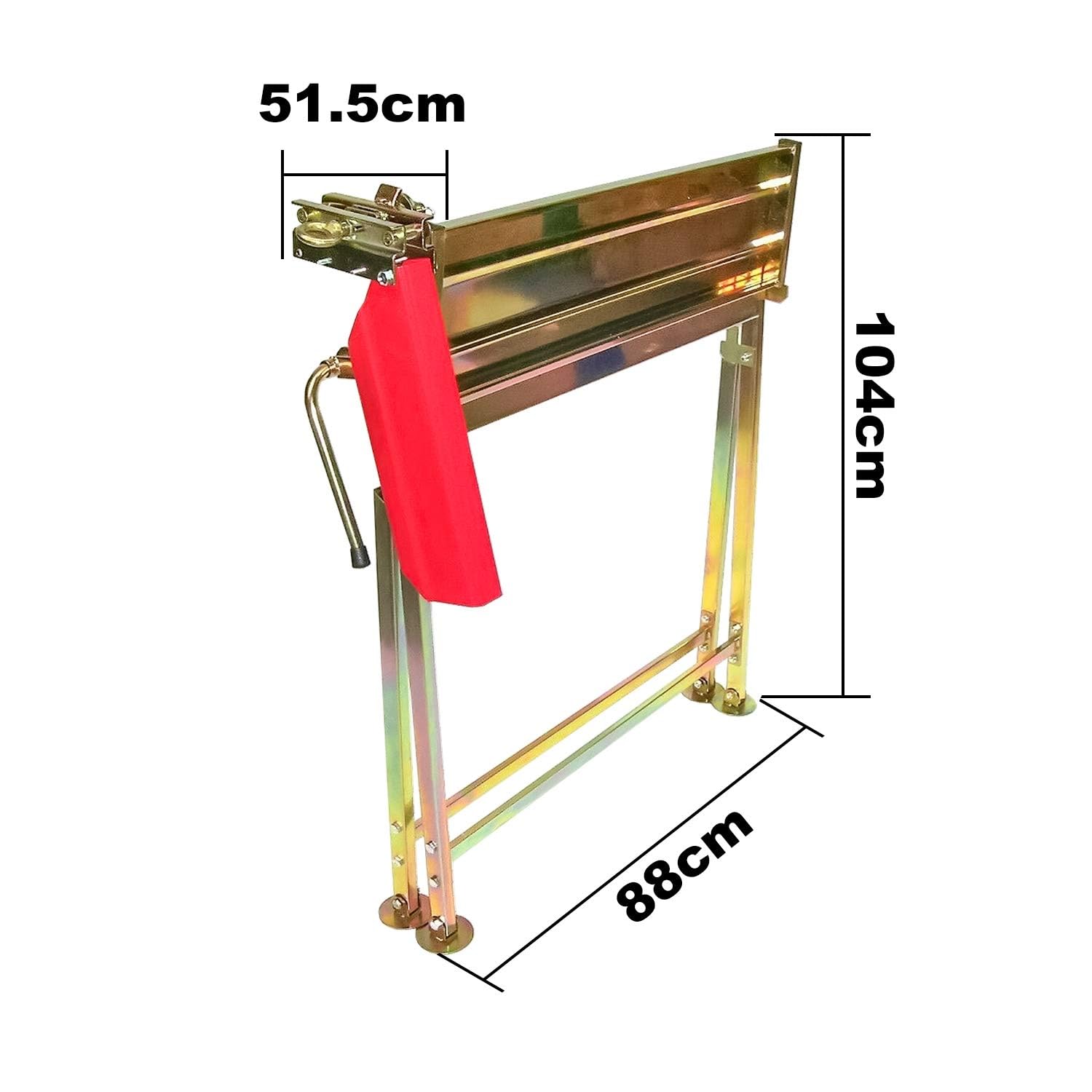 Jopassy Chevalet de scie avec support pour tronçonneuse - Chevalet pour tronçonneuse jusqu'à 150 kg, Sciage précis de bois de chauffage, pliable et peu encombrant, 81x72x78,5 cm