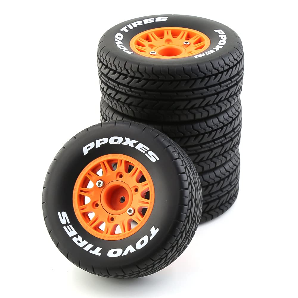 Pneus en caoutchouc RC échelle 1/8 1/10 roues de voiture de piste pour HSP Sonic