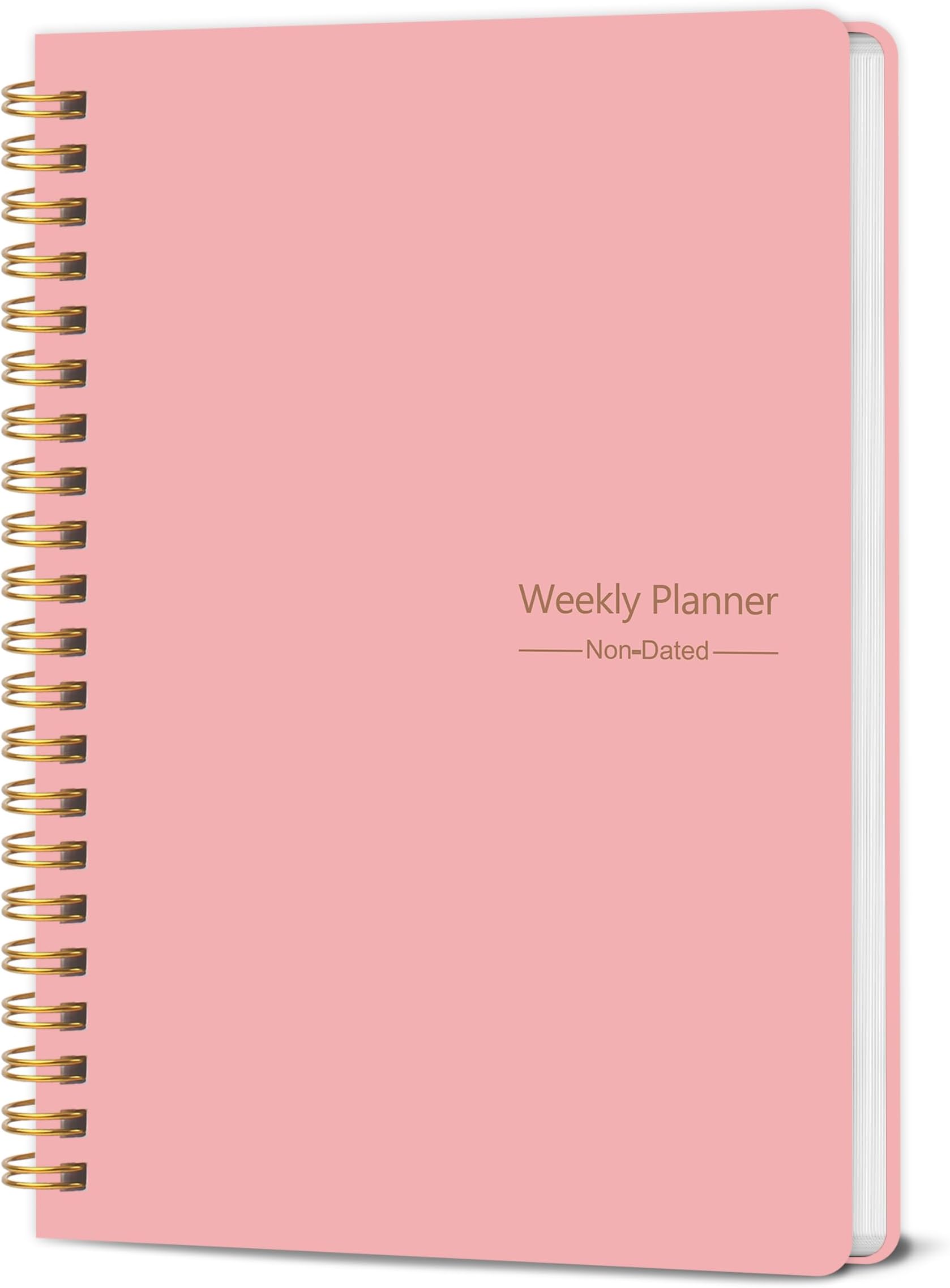 TREES Undated Weekly Planner, Weekly To-Do List, Goal and Habit Tracker