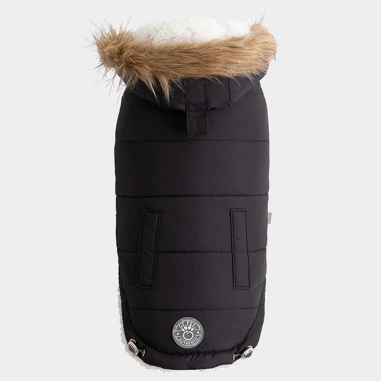 GF PET Urban Parka - Windproof & Insulated Winter Coat for Dogs - Stylish & Comfortable Parka Jacket - Adjustable Fit - 3XL, Caramel