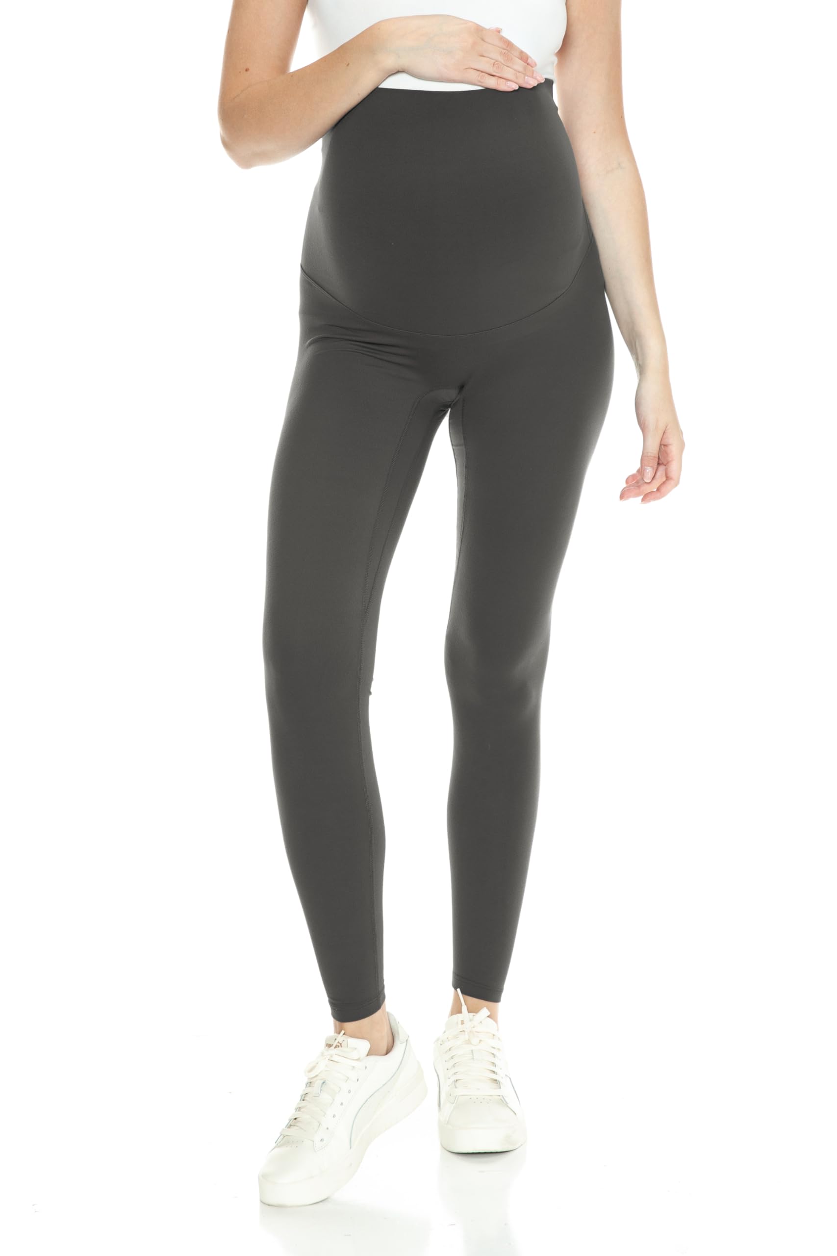 Leggings Depot Fabluxe Workout Maternity Leggings de Maternidad para Ropa Deportiva para Mujer