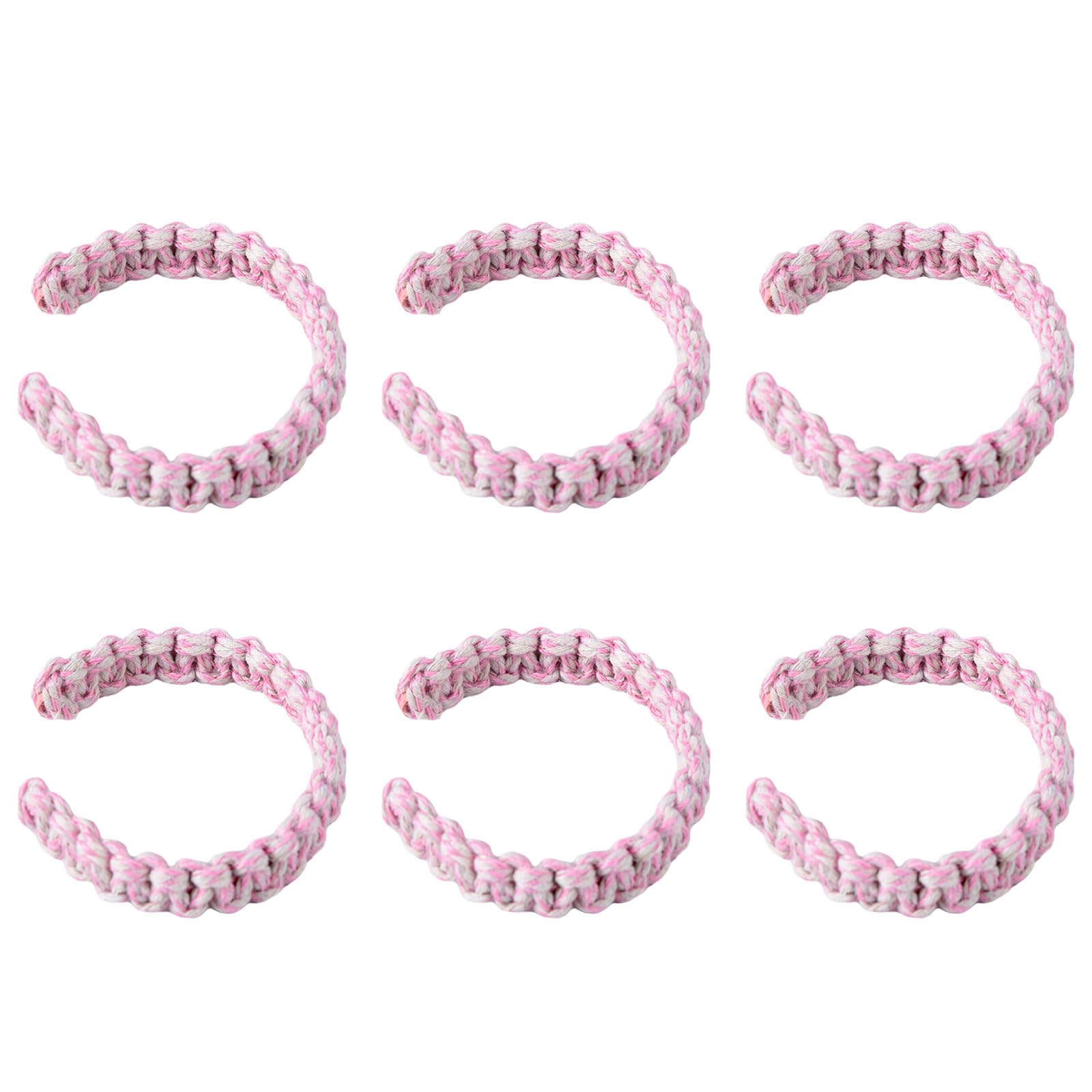 Jazuaiao Twist Rope Curtain Tiebacks Curtain Tieback Holder for Home and Drapery – 6Piece Set Fasteners Ties