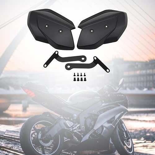 Miniatura 2 de 2X Motorcycle Handguards Motorcycle Hand Windshield Protector for Xmax 300 Easily Install Motorcycle Repair Parts
