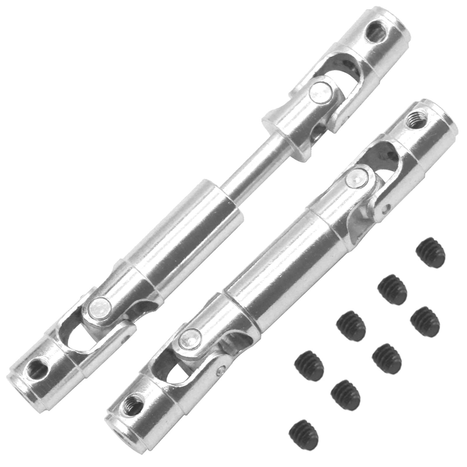 Amazon.com: 2Pcs ShareGoo Metal RC Drive Shaft CVD Transmission