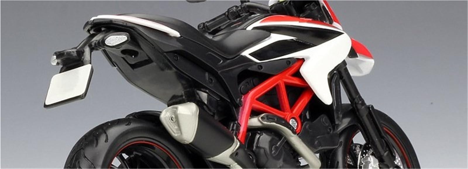 Per D&uc&ati Hypermotard Sp 2013 Modello Di Moto In Lega Giocattolo Finito Regalo Collezione Accessori 1:12