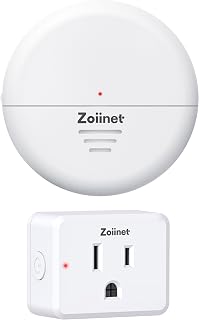 Zoiinet Wireless Motion Sensor Outlet, 15A/1500W, Adjustable Sensing Mode
