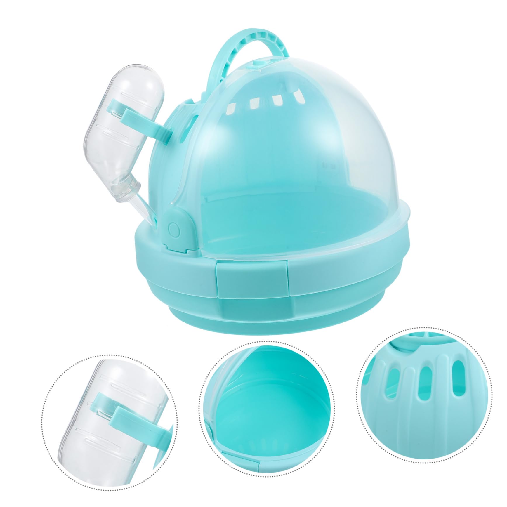 HAPINARY Hamster Outdoor Carrying Case Compact Portable Cage Sturdy Comfortable for Small