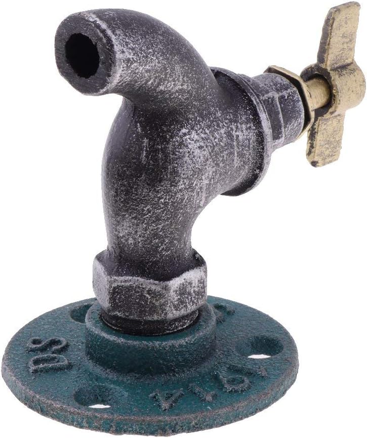 3 Pieces Vintage Faucet Wall-Mounted Hook Coat Hooks Towel Holder Hanger for Kitchen, Bedroom, Bathroom