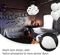 Vista 9 de HANABASS Kit de 100 globos de látex natural grueso para Halloween, globos oculares no inflables, decoraciones de fiesta para paredes, techos