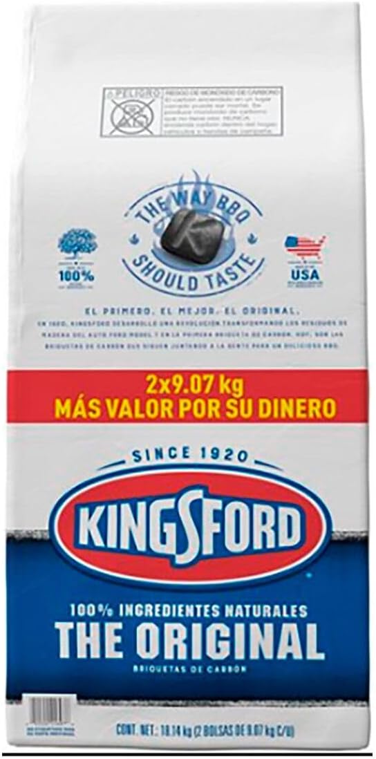 Kingsford 32107 Original Charcoal, 20-Lb, 2-Pk. - Quantity 1