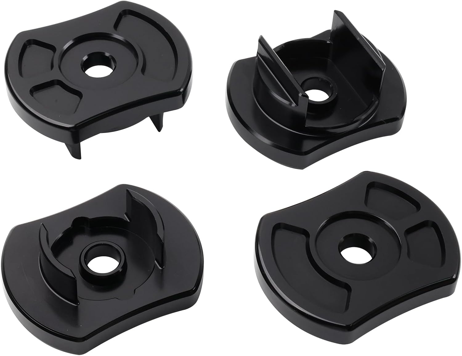 Billet Rear Subframe Inserts Compatible with VW Golf/GTI/R MK7 Audi A3 S3 8V TT TTS MK3 MQB CNC T6-6061 Aluminum Reduces Wheel Hop Improves Traction​