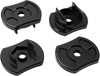 Billet Rear Subframe Inserts Compatible with VW Golf/GTI/R MK7 Audi A3 S3 8V TT TTS MK3 MQB CNC T6-6061 Aluminum Reduces Wheel Hop Improves Traction​