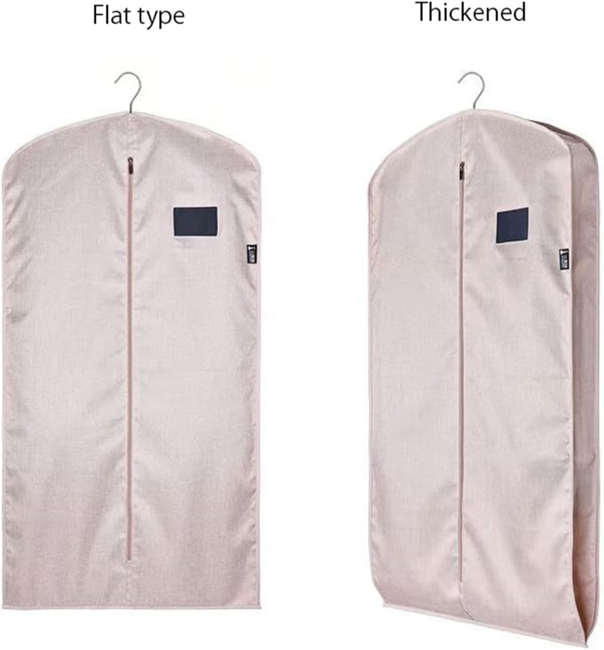 Clothes Dust Cover Dust Bag Zipper Hanging Bag Oxford Cloth Washable Storage Bag(05,110x58cm)