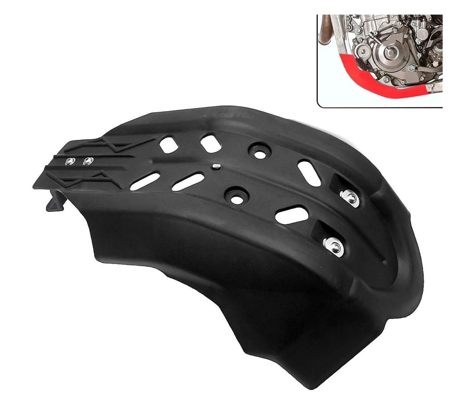 Paracoppa motore moto Motore Del Motociclo Telaio Di Protezione Della Copertura Piastra Paramotore Accessori Modifica Parti Per CRF 250R 450R