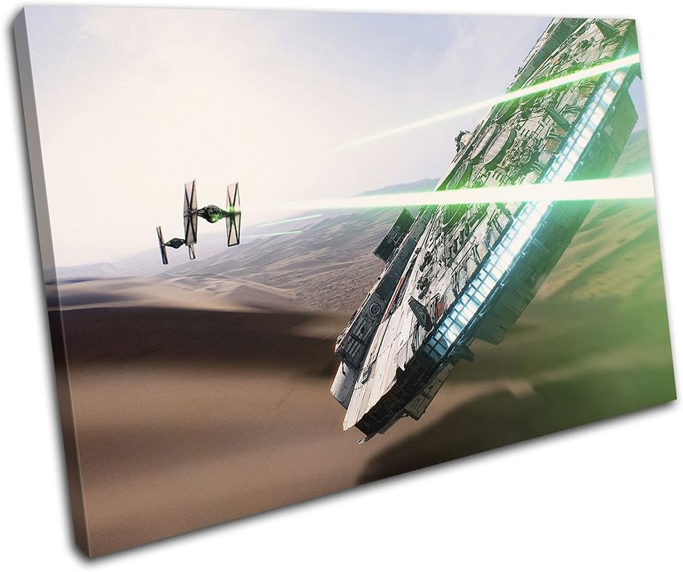 Bold Bloc Design - Star Wars Darth Vader Movie Greats 135x90cm SINGLE Canvas Art Print Box Framed - View #3