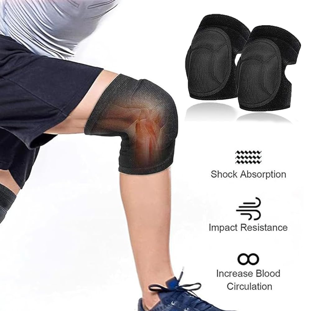 Ginocchiere Da Lavoro In Gomma EVA - Regolabili, Comode - Per Giardinaggio, Edilizia, Meccanici - Foto 10