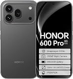 HONOR 600 Pro Smartphone 5G, 12+512GB, Snapdragon 8 Elite, 120Hz 1.5K AMOLED Screen, 200MP Night Camera, 6400mAh Battery Support 80W Charge, IP68/IP69K Dustproof & Waterproof - 1