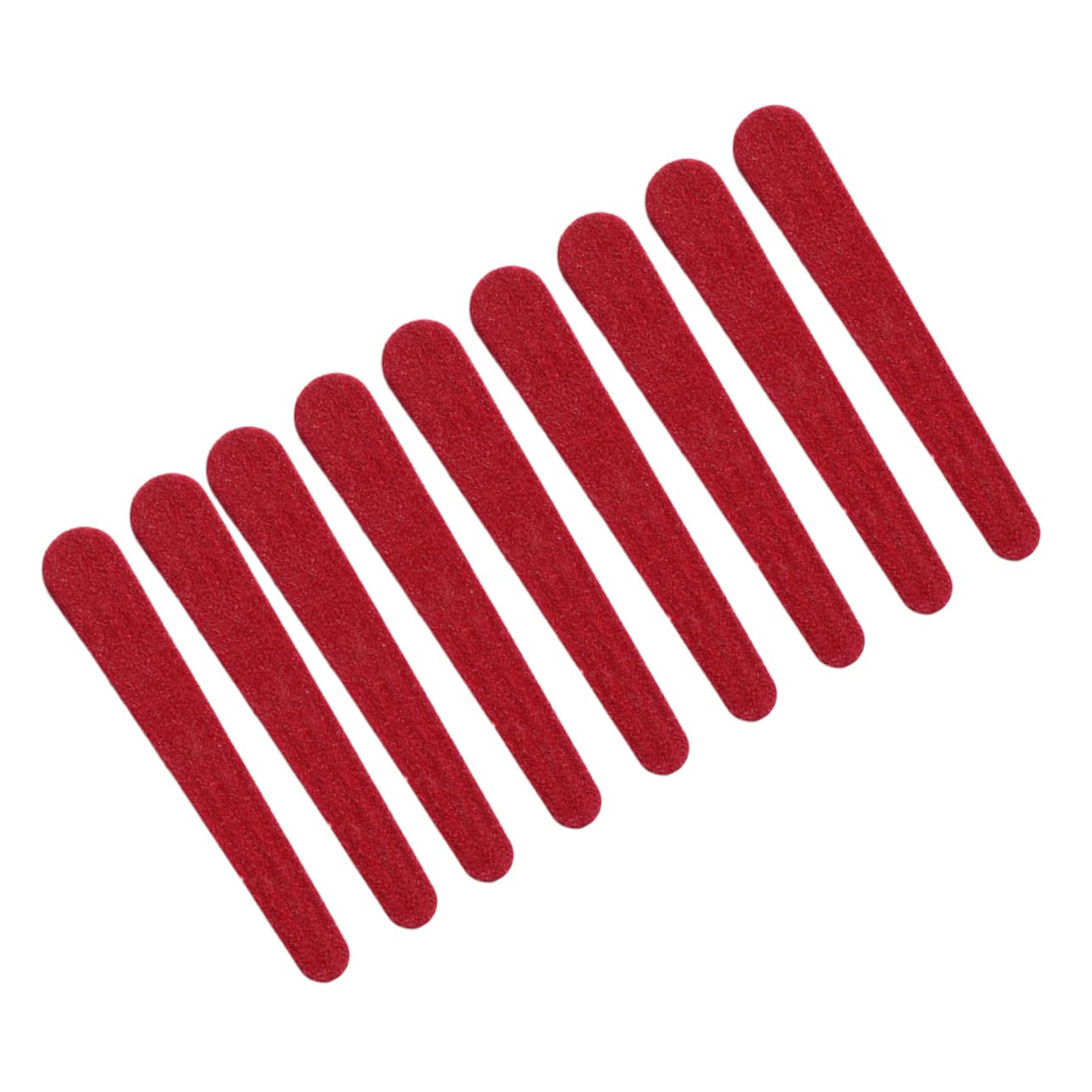 TOVINANNA 100pcs Durable Wooden Nail Files Nail Art Tool for Manicure Sanding Essential for Professional Home Use for Surface Sanding Removal