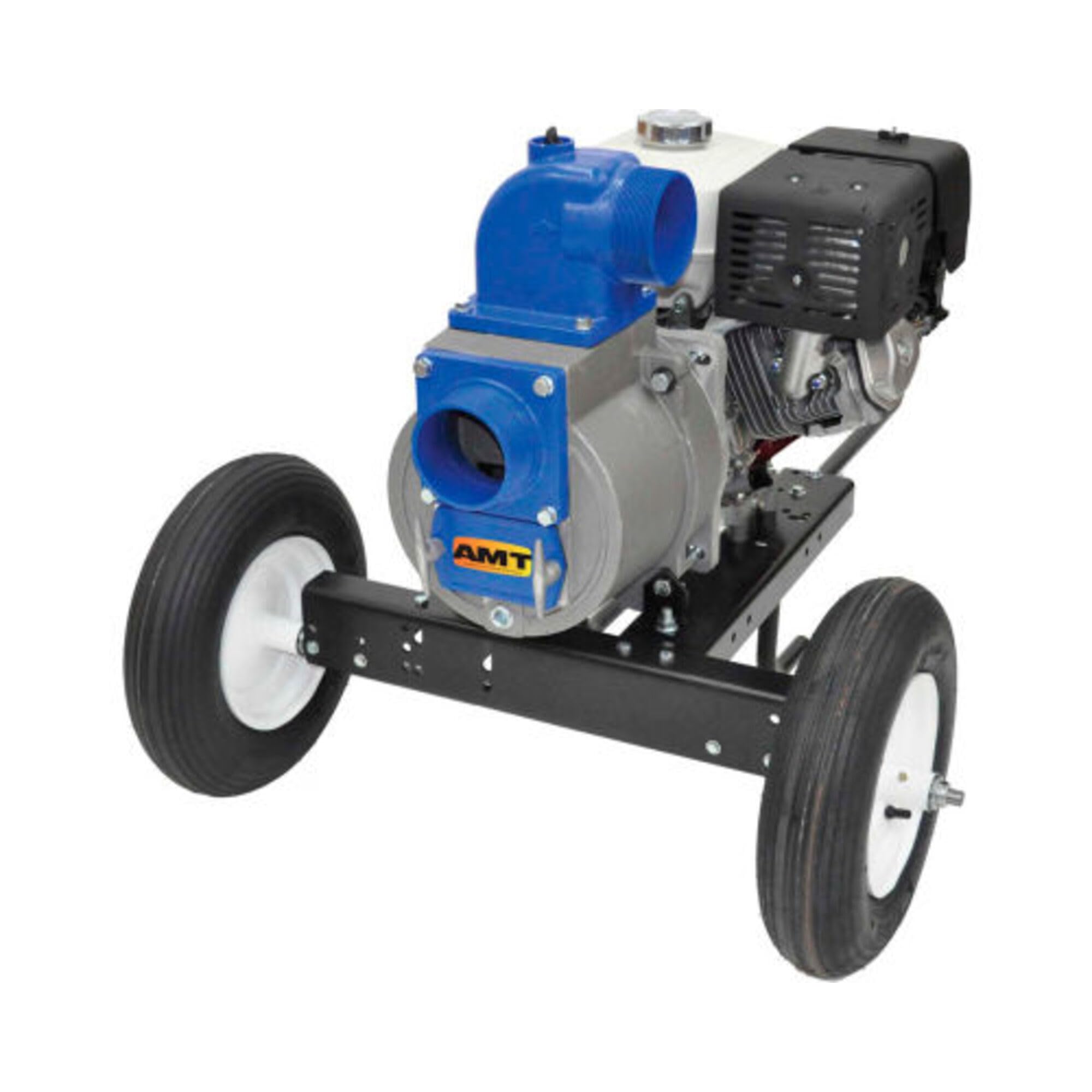 AMT Pump 3994-96 Engine Driven Trash Pump with Honda OHV GX390 Engine, Aluminum, Curve C, 4" NPT Female Suction & Discharge Ports