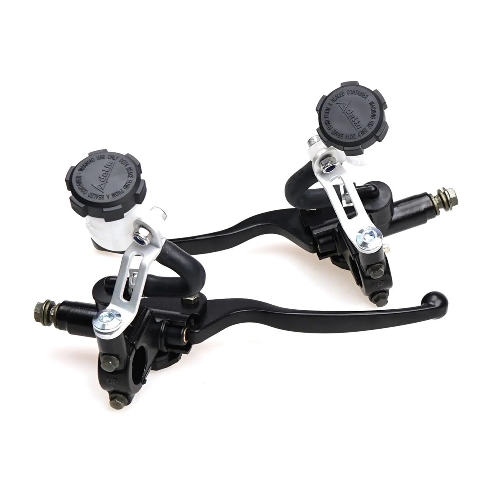 Leva frizione freno moto Pompa frizione freno destra universale da 22 mm 7/8'' per motocicletta,leva cilindro principale per Yamaha LC150 LC135(A set)