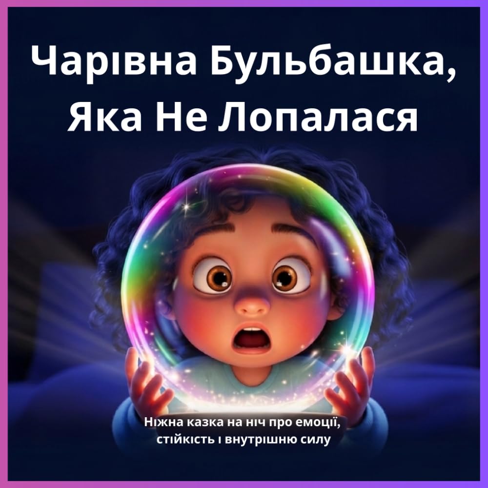 Чарівна Бульбашка, Яка Не Лопалася: Ніжна казка на ніч про емоції, стійкість і внутрішню силу