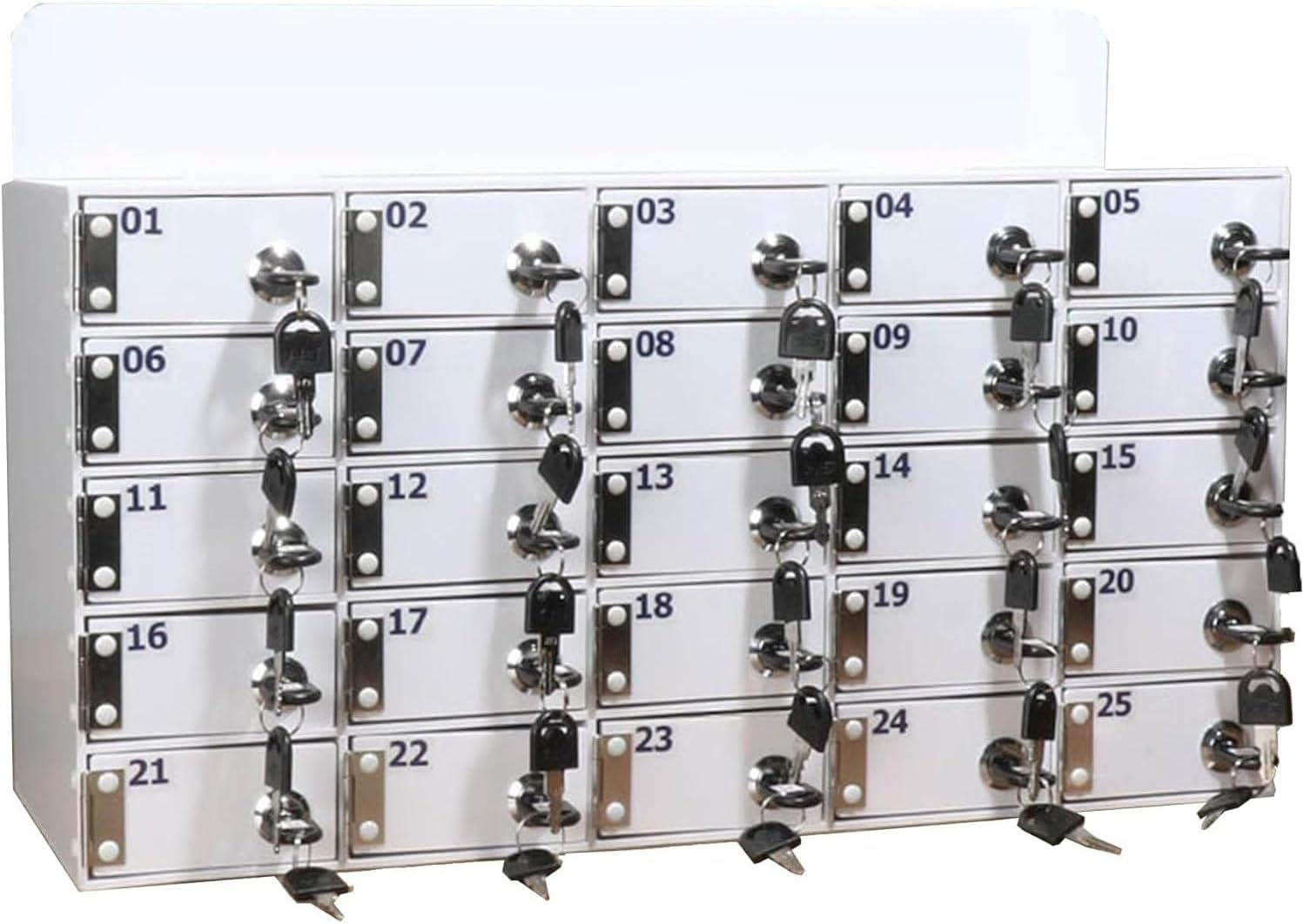 Cell Phone Locker Box,Aluminum Key Cabinets for Classroom, Office, Gym - Mobile Phone Storage Cabinet