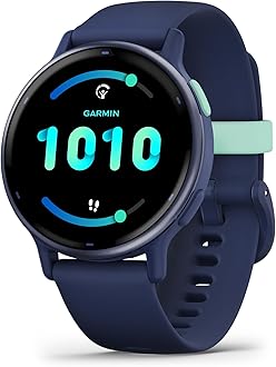vívoactive 5, Health and Fitness GPS Smartwatch, AMOLED Display, Up to 11 Days of Battery, Navy