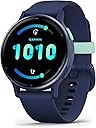 Garmin vívoactive 5, Health and Fitness GPS Smartwatch, AMOLED Display, Up to 11 Days of Battery, Navy