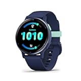 Garmin vívoactive 5, Health and Fitness GPS Smartwatch, AMOLED Display, Up to 11 Days of Battery, Navy