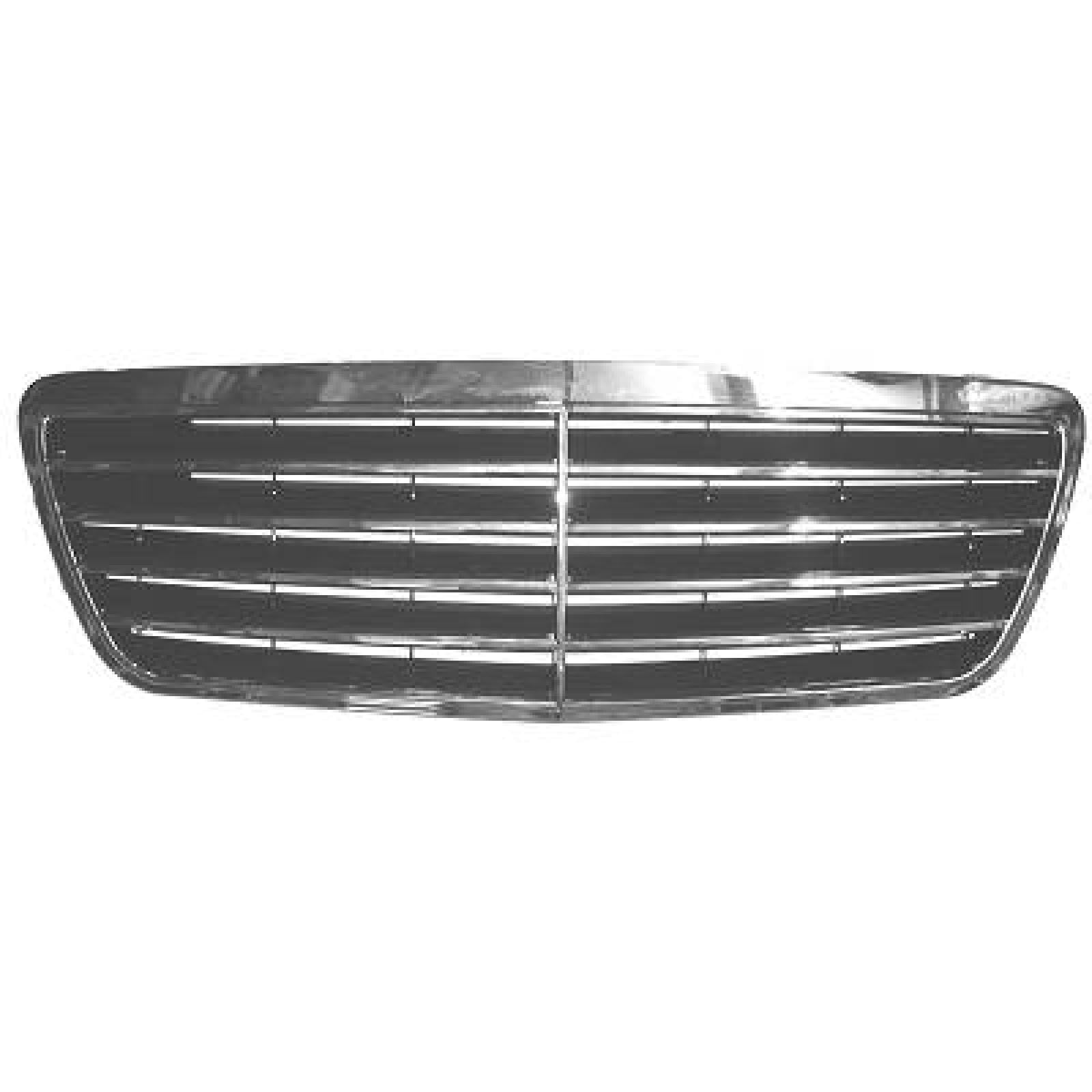 Kratka chłodnicy czarna pasuje do Mercedes-Benz klasy E W210 S210 1995-2003
