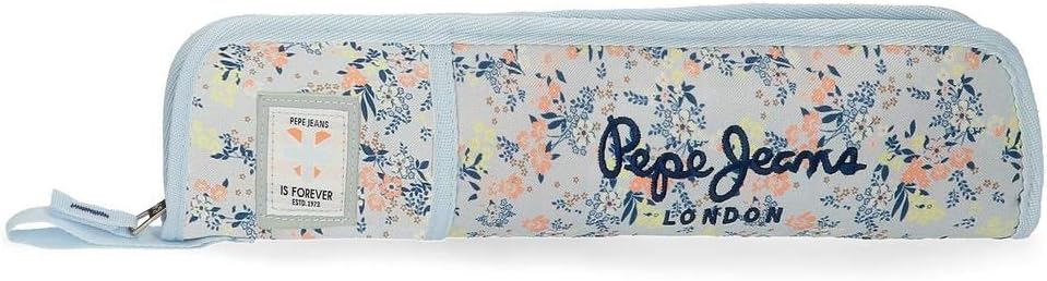 Pepe Jeans Malila Flute Case Blue 37x9x2 cm Polyester