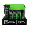 Tiege Hanley Advanced Skin Care Routine for Men (System Level 2) - Face Wash Set for Fine Wrinkles - Set Includes Facial Cleansing Face Scrub Moisturiser and Eye Cream