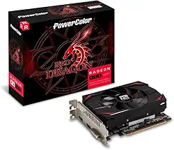 Placa de video power color radeon rx 550 2gb ddr5 - axrx 550 2gb64bd5-dh, Powercolor