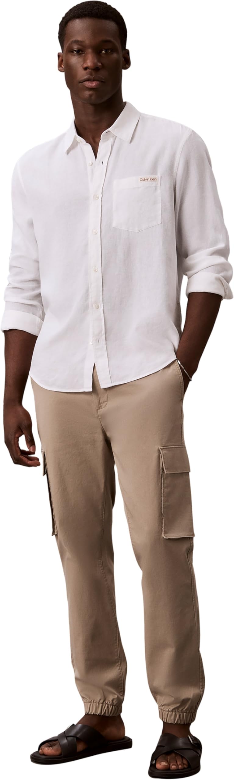 Calvin Klein Skinny Elastic Twill CAR